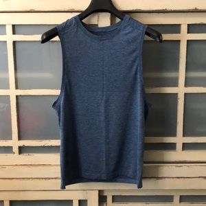 LULULEMON Men's Blue Exercise Athletic Workout Tank Top Shirt Size Small